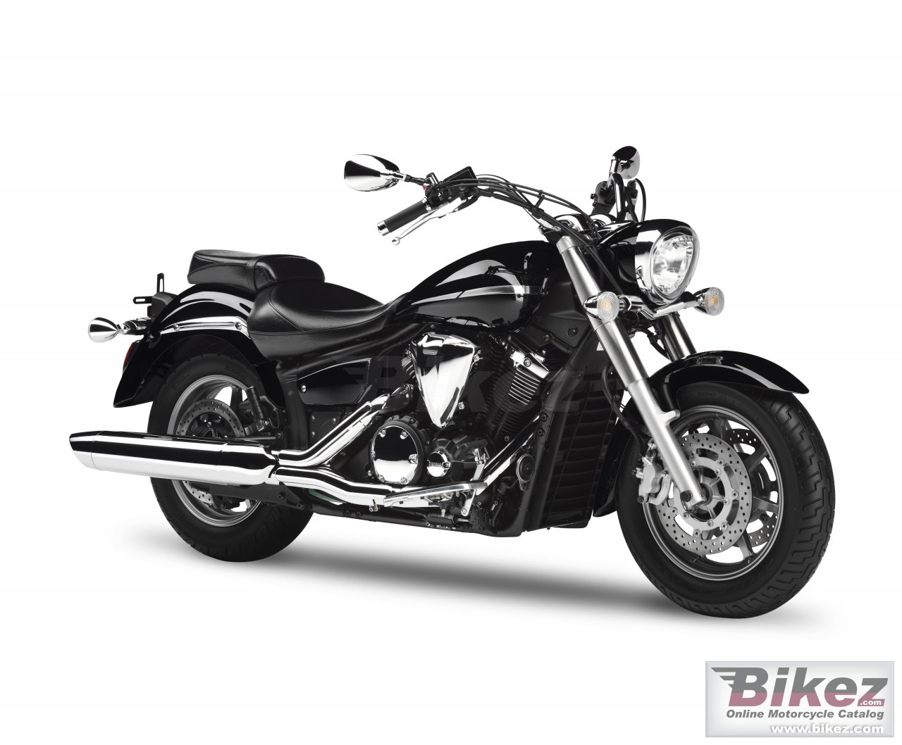Big Yamaha xvs1300a midnight star picture and wallpaper from Bikez.com